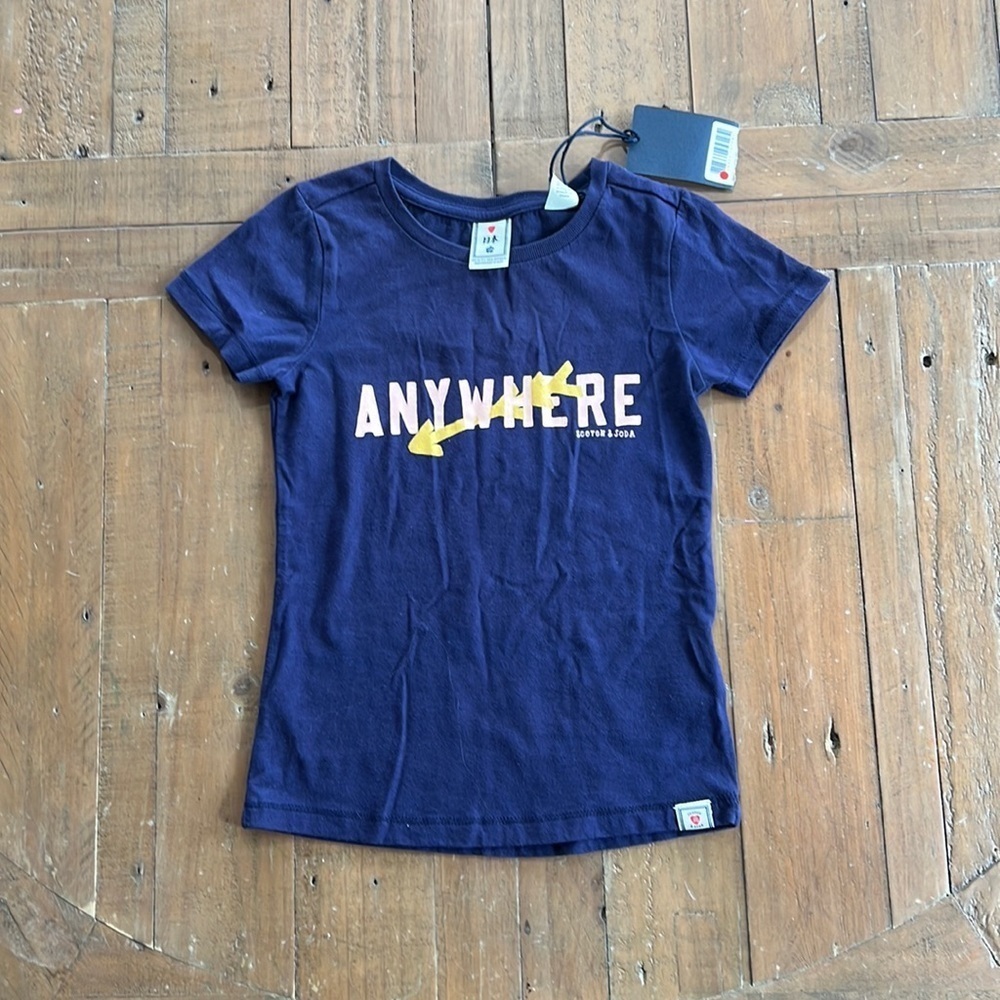 Scotch and soda wanderlust tee NWT